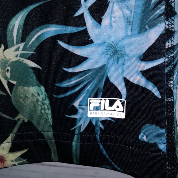 Fila Multi-Color Floral Bird Racerback Sport Tank - Picture 5 of 5
